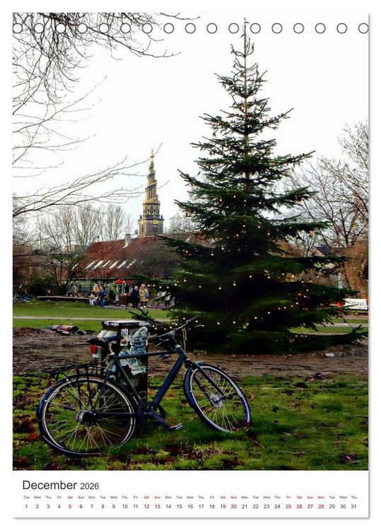 Produktbild: A Year Of Bicycles (Desk Calendar 2026 DIN A5 portrait), CALVENDO 12 Month DeskCalendar