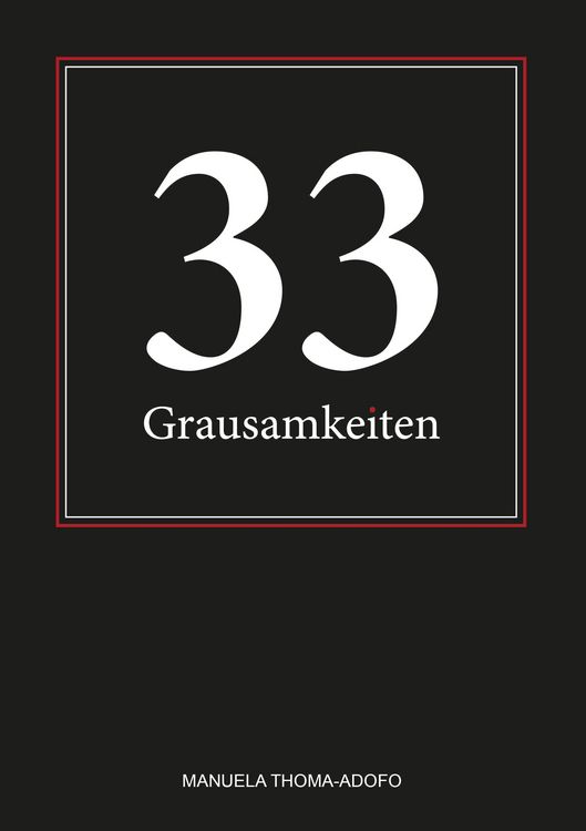 Produktbild: 33 Grausamkeiten