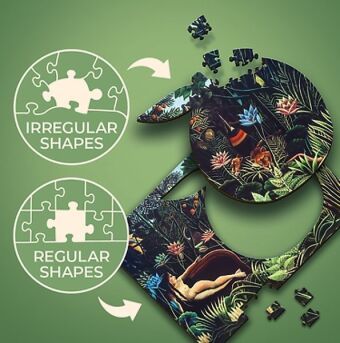 Produktbild: Holz Puzzle 200 - Holz - Der Traum / Henri Rousseau