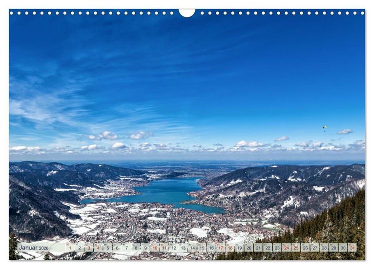 Produktbild: Malerischer Tegernsee (Wandkalender 2026 DIN A3 quer), CALVENDO Monatskalender
