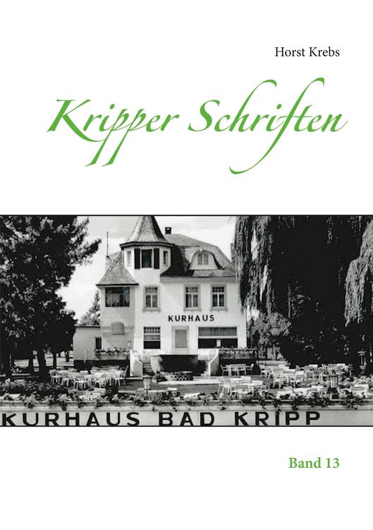 Produktbild: Kripper Schriften