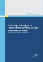 Produktbild: Leistungsst&ouml;rungen in Unternehmenstransaktionen