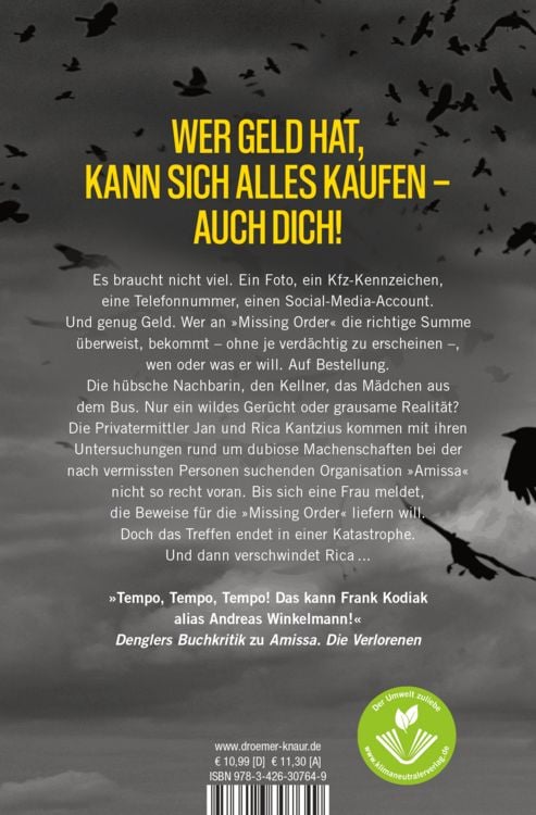 Produktbild: Amissa. Die Vermissten