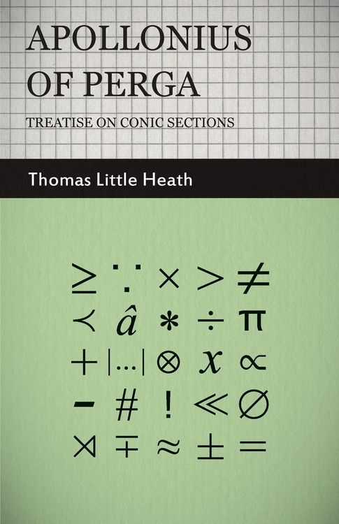 Produktbild: Apollonius of Perga - Treatise on Conic Sections