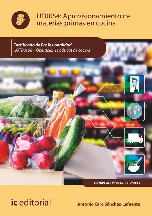 Produktbild: Aprovisionamiento de materias primas en cocina. HOTR0108