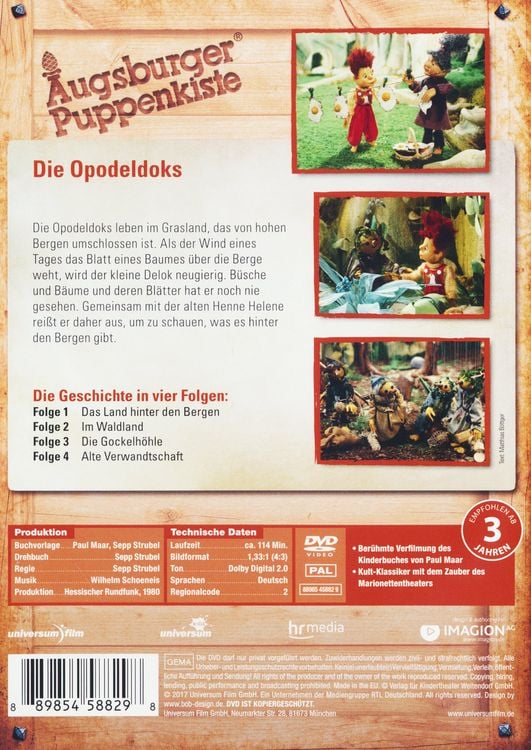 Produktbild: Die Opodeldoks - Augsburger Puppenkiste