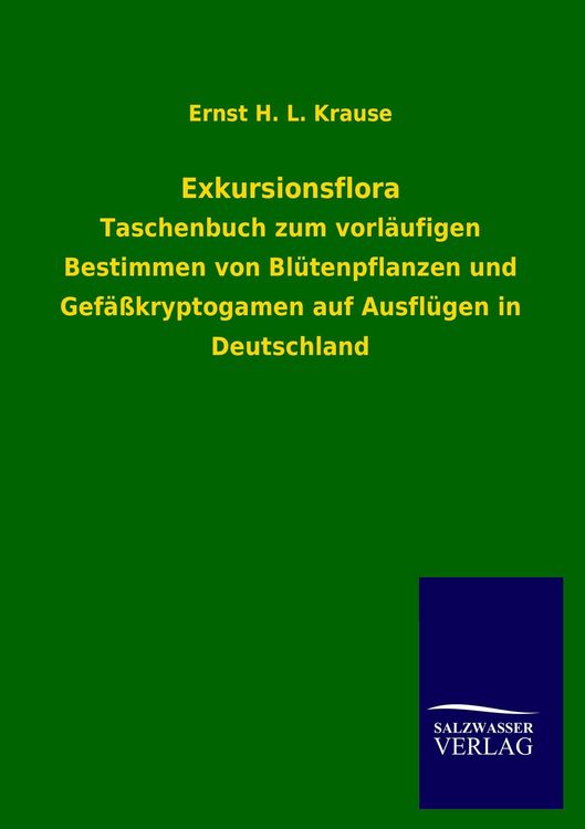 Produktbild: Exkursionsflora