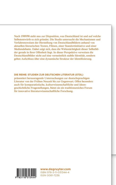 Produktbild: Deutschland &ndash; Image und Imagin&auml;res