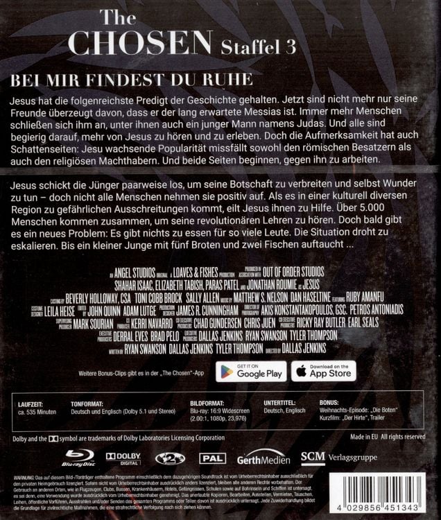 Produktbild: The Chosen - Staffel 3 [3 BRs]