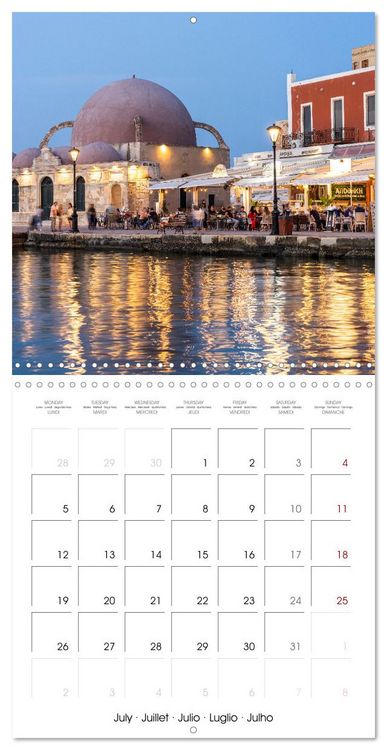 Produktbild: Europe - Greece (Wall Calendar 2027 12 &times; 12 Inch) CALVENDO 12 Month Wall Calendar