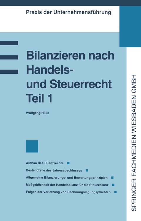 Produktbild: Bilanzieren nach Handels- und Steuerrecht, Teil 1