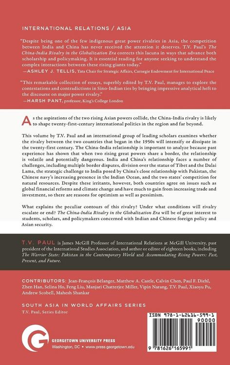 Produktbild: The China-India Rivalry in the Globalization Era