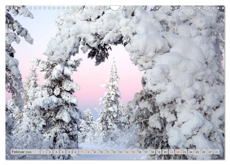 Produktbild: Zauberhaftes Finnland (Wandkalender 2026 DIN A3 quer), CALVENDO Monatskalender