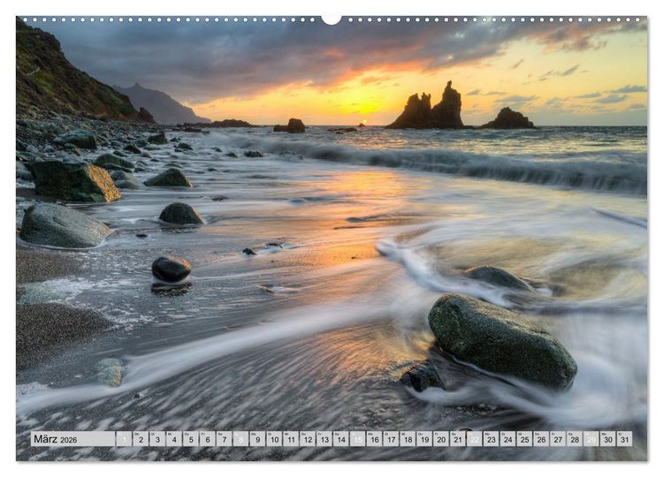 Produktbild: Faszination Teneriffa (Wandkalender 2026 DIN A2 quer), CALVENDO Monatskalender