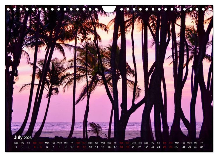 Produktbild: Dream Beaches worldwide (Wall Calendar 2026 DIN A4 landscape), CALVENDO 12 Month Wall Calendar