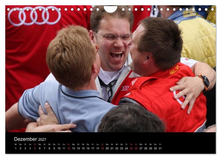 Produktbild: 24 Stunden in Le Mans (Wandkalender 2027 DIN A4 quer), CALVENDO Monatskalender