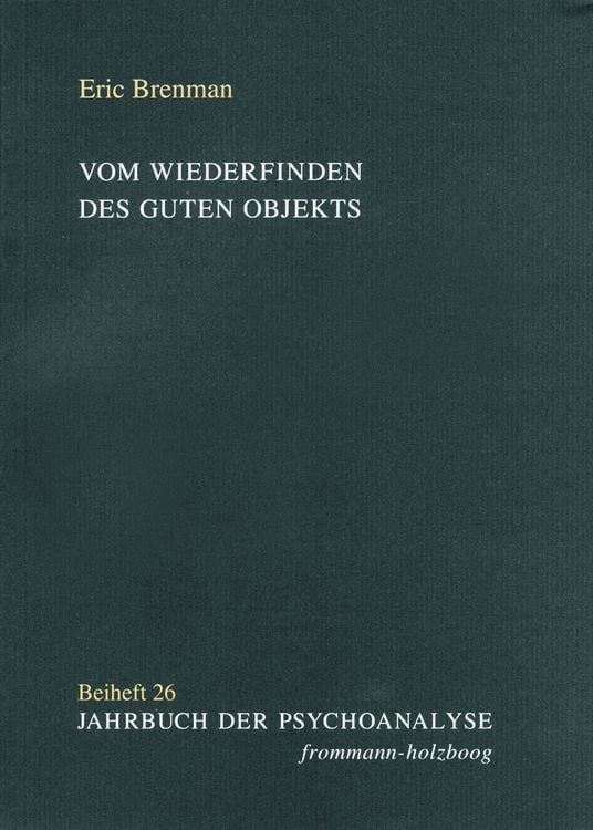 Produktbild: Vom Wiederfinden des guten Objekts