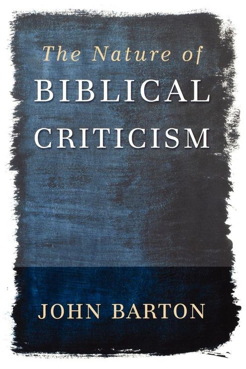 Produktbild: The Nature of Biblical Criticism