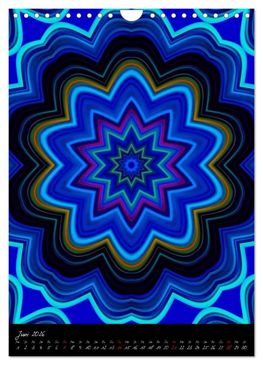 Produktbild: Mandala - Esoterik & Meditation (Wandkalender 2026 DIN A4 hoch), CALVENDO Monatskalender