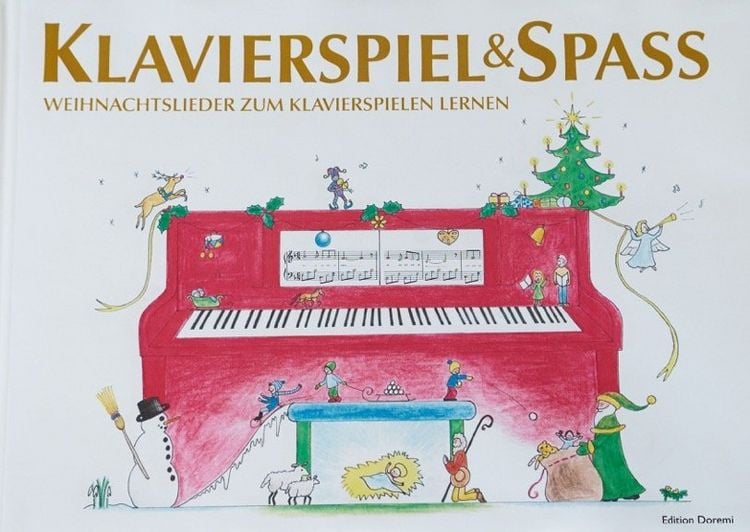 Produktbild: Klavierspiel & Spa&szlig; - Weihnachtslieder zum Klavierspielen lernen