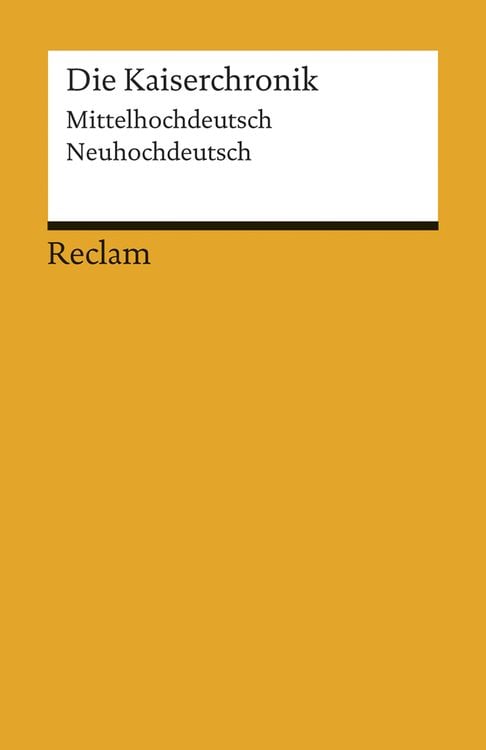 Produktbild: Die Kaiserchronik