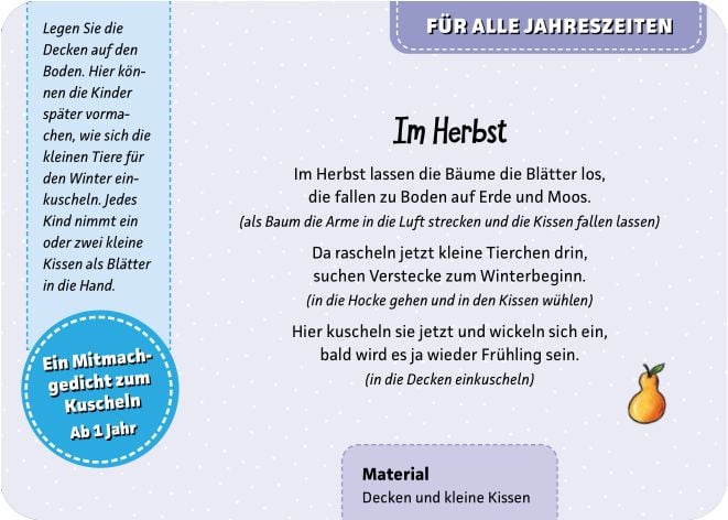 Produktbild: Fingerspiele f&uuml;r Krippenkinder