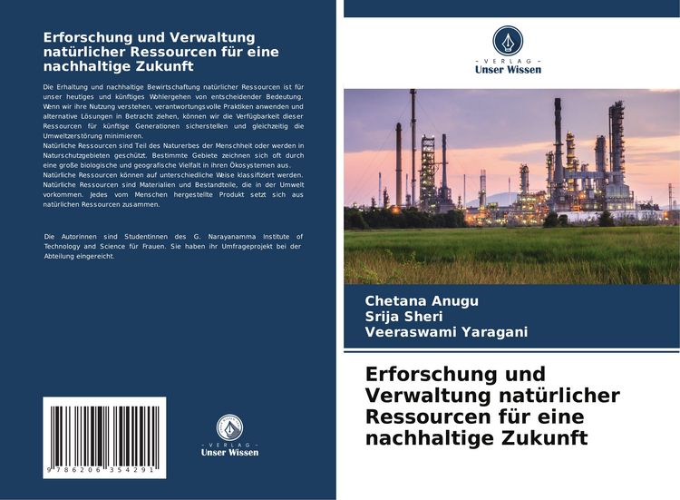 Produktbild: Erforschung und Verwaltung nat&uuml;rlicher Ressourcen f&uuml;r eine nachhaltige Zukunft