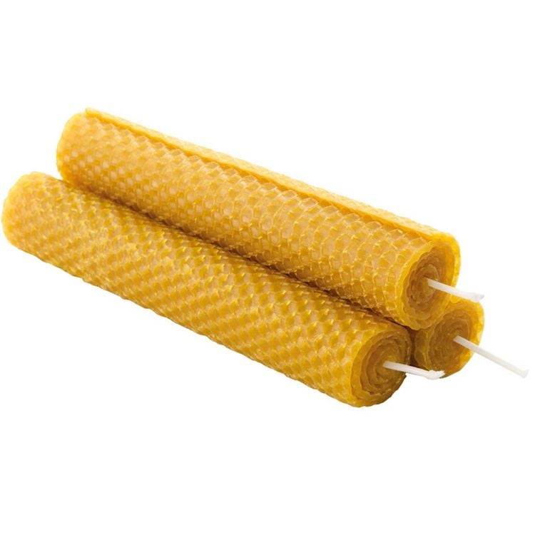 Produktbild: PEBARO WACHS-SET 1 - Bienenwaben-Kerzenbastelset, Naturprodukt, Bienenwachs-Kerzen