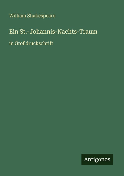 Produktbild: Ein St.-Johannis-Nachts-Traum