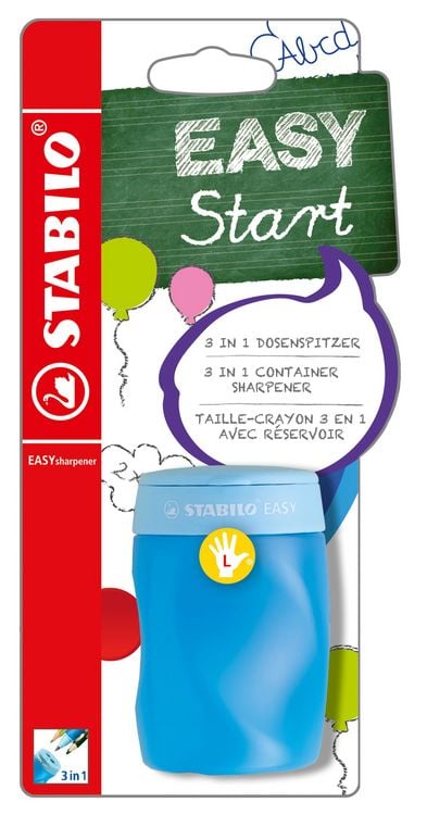 Produktbild: STABILO Spitzdose EASYsharpener 3in1 LH blau Blister