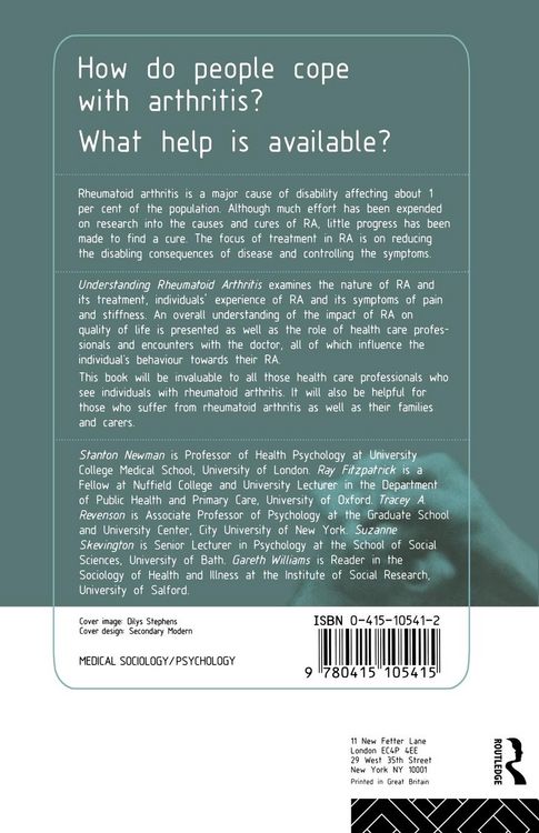 Produktbild: Understanding Rheumatoid Arthritis