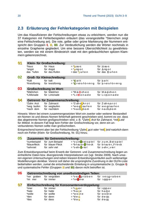Produktbild: OLFA 3-9+: Oldenburger Fehleranalyse f&uuml;r die Klassen 3-9 und dar&uuml;ber