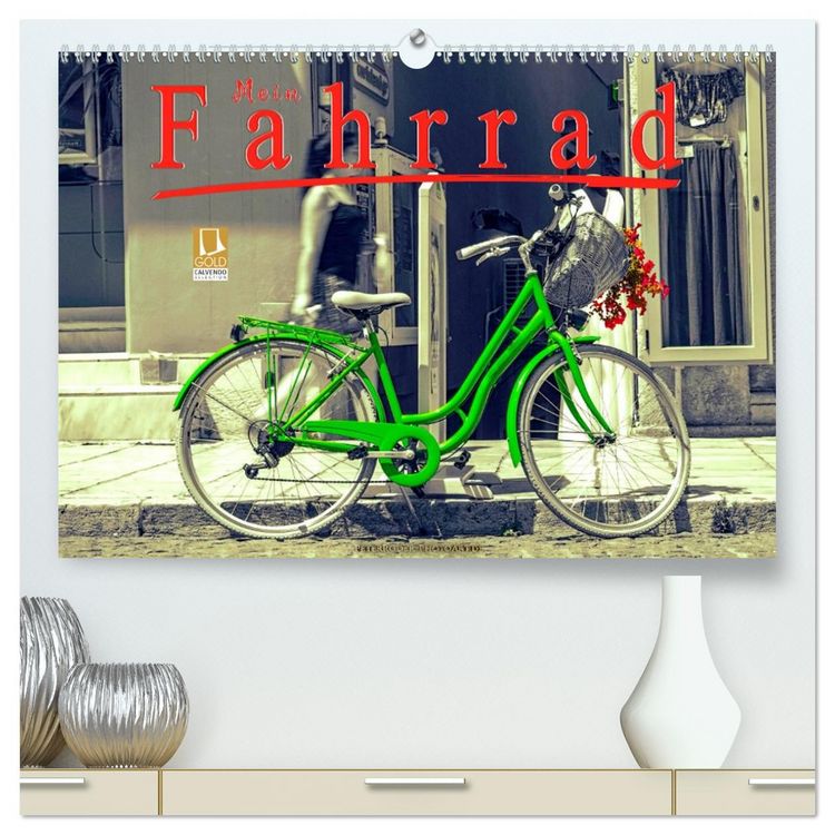 Produktbild: Mein Fahrrad (hochwertiger Premium Wandkalender 2026 DIN A2 quer), Kunstdruck in Hochglanz