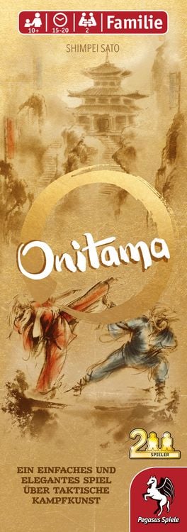 Produktbild: Pegasus - Onitama, Duellspiel