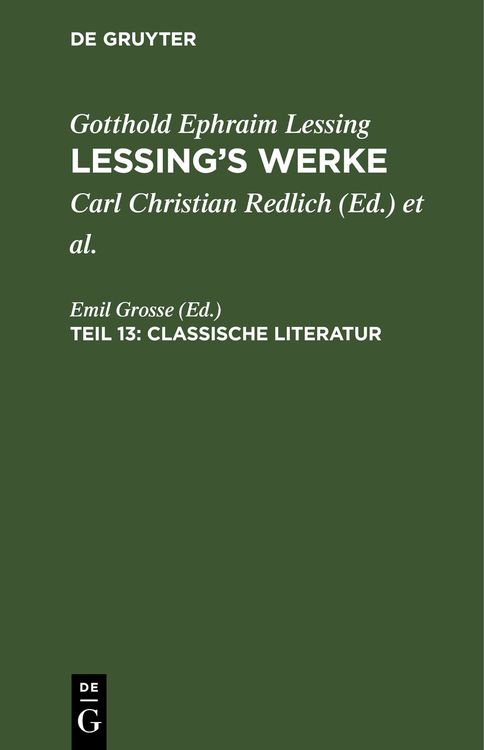 Produktbild: Classische Literatur