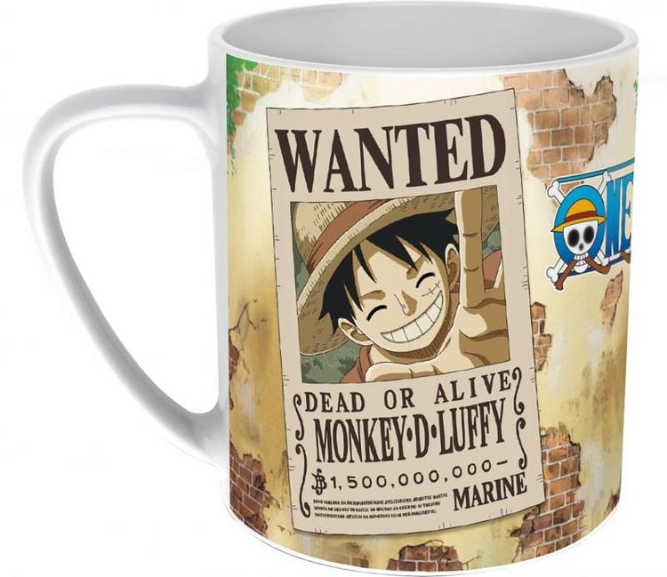 Produktbild: One Piece Wanted Tasse, 325 ml