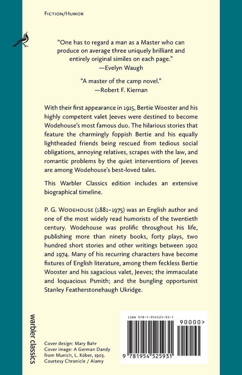 Produktbild: The Inimitable Jeeves (Warbler Classics Annotated Edition)