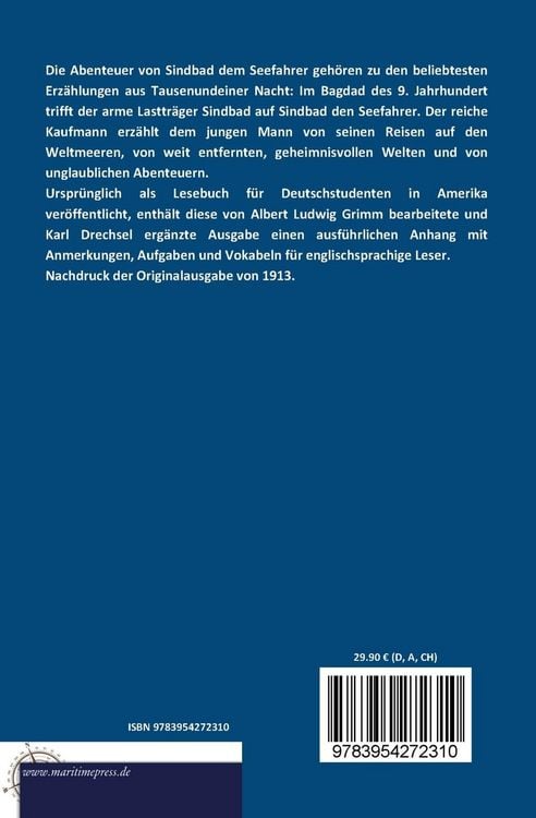 Produktbild: Die sieben Reisen Sindbads des Seemannes