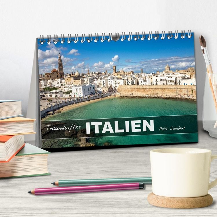 Produktbild: Traumhaftes Italien (Tischkalender 2026 DIN A5 quer), CALVENDO Monatskalender