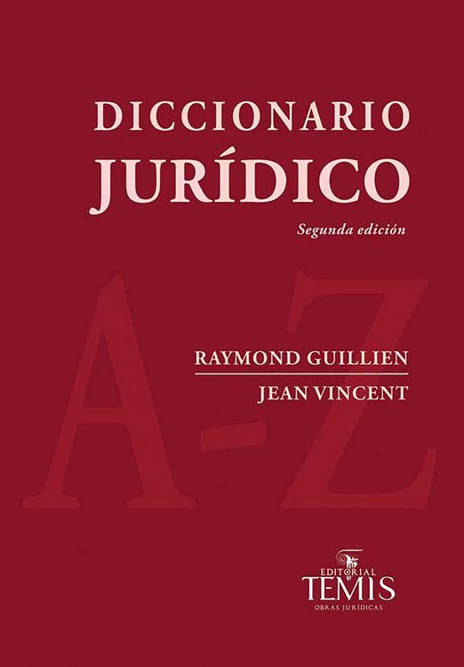 Produktbild: Diccionario jur&iacute;dico