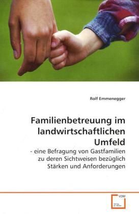 Produktbild: Emmenegger, R: Familienbetreuung im landwirtschaftlichen Umf