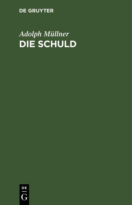 Produktbild: Die Schuld