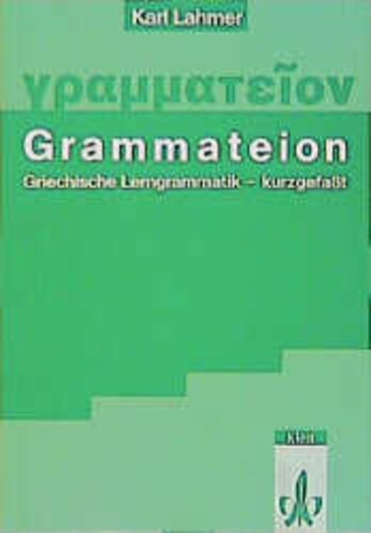 Produktbild: Grammateion - kurz gefasst