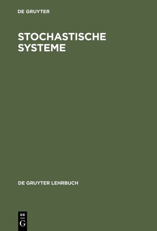 Produktbild: Stochastische Systeme