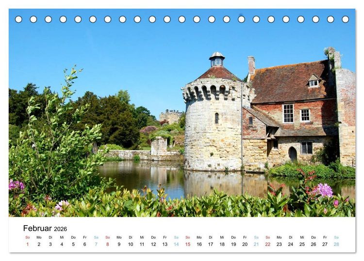 Produktbild: East Sussex (Tischkalender 2026 DIN A5 quer), CALVENDO Monatskalender