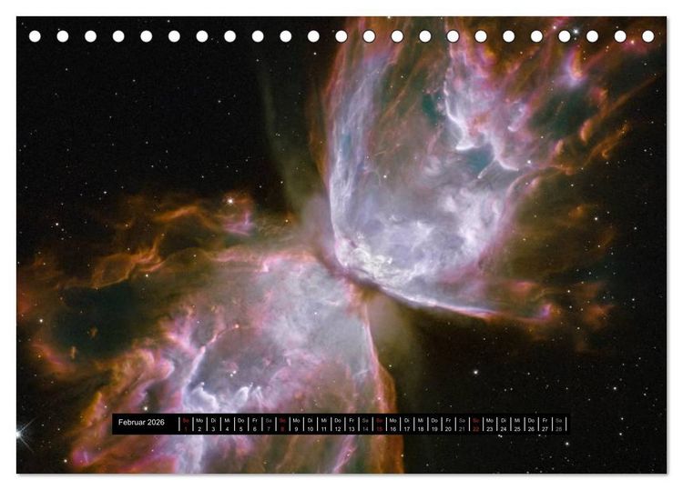 Produktbild: Planetarischer Nebel (Tischkalender 2026 DIN A5 quer), CALVENDO Monatskalender