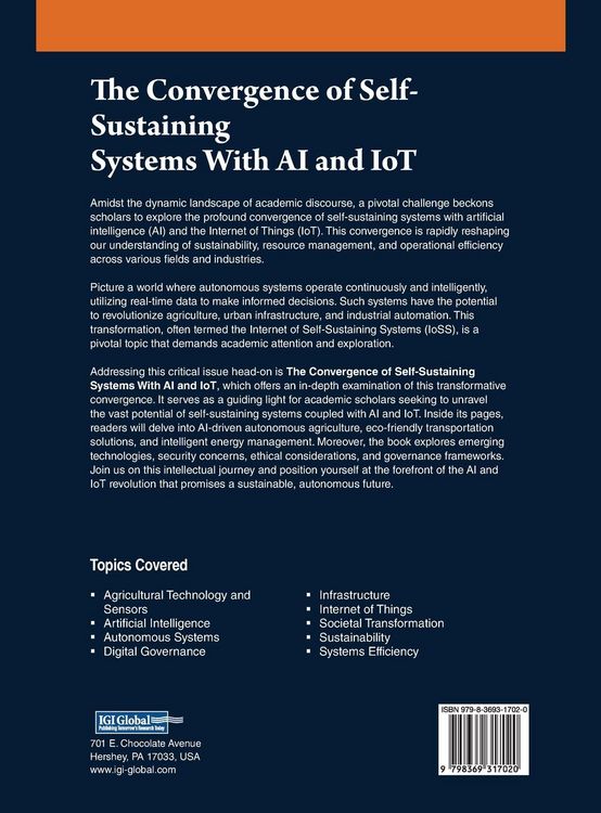 Produktbild: The Convergence of Self-Sustaining Systems With AI and IoT