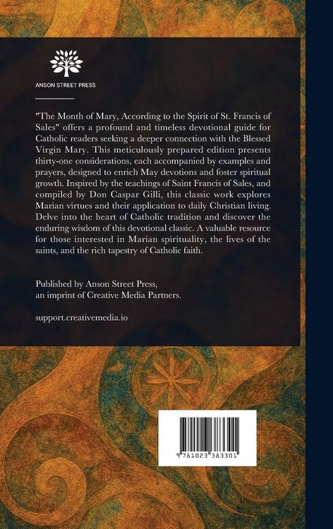 Produktbild: The Month of Mary, According to the Spirit of St. Francis of Sales