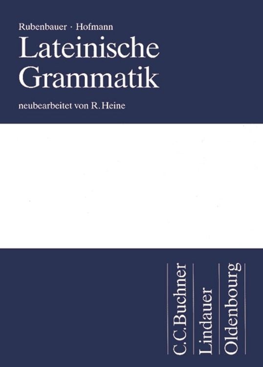 Produktbild: Lateinische Grammatik
