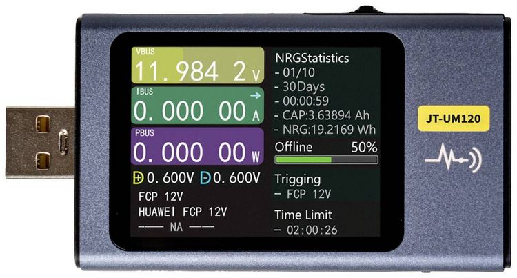 Produktbild: Joy-it JT-UM120 USB Multimeter